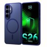 3mk ochranný kryt Smoke MagCase Blue pro Samsung Galaxy S26+