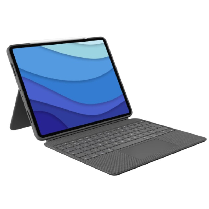 Logitech Combo Touch for iPad Pro 12.9-inch (5th generation) - GREY - US layout