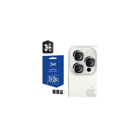 3mk Lens Protection Pro pro Apple iPhone 15, Silver