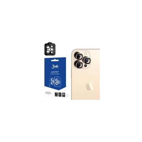 3mk Lens Protection Pro pro Apple iPhone 15 Pro Max, Dark Gold