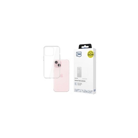 3mk ochranný kryt Armor Case pro Apple iPhone 15, čirá
