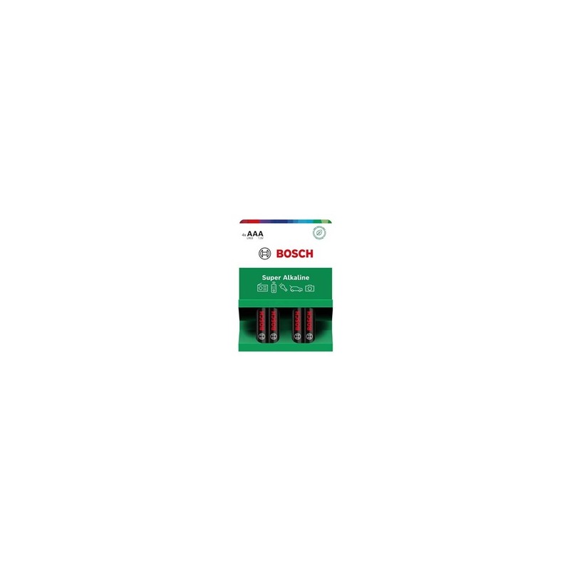 Bosch LR03SA4B/00 Super Alkaline (Blistr 4 ks)