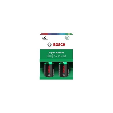 Bosch LR14SA2B/00 Super Alkaline (Blistr 2 ks)