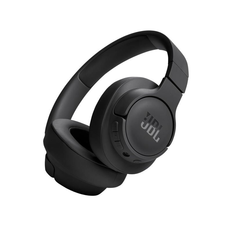 JBL Tune 720BT Black bezdrátová sluchátka přes uši, Bluetooth 5.3, až 76 hodin a rychlé dobití, černá