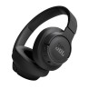 JBL Tune 720BT Black bezdrátová sluchátka přes uši, Bluetooth 5.3, až 76 hodin a rychlé dobití, černá