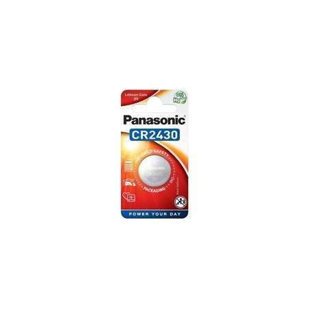 PANASONIC Lithiová baterie (knoflíková) CR-2430EL/1B 3V (Blistr 1ks)