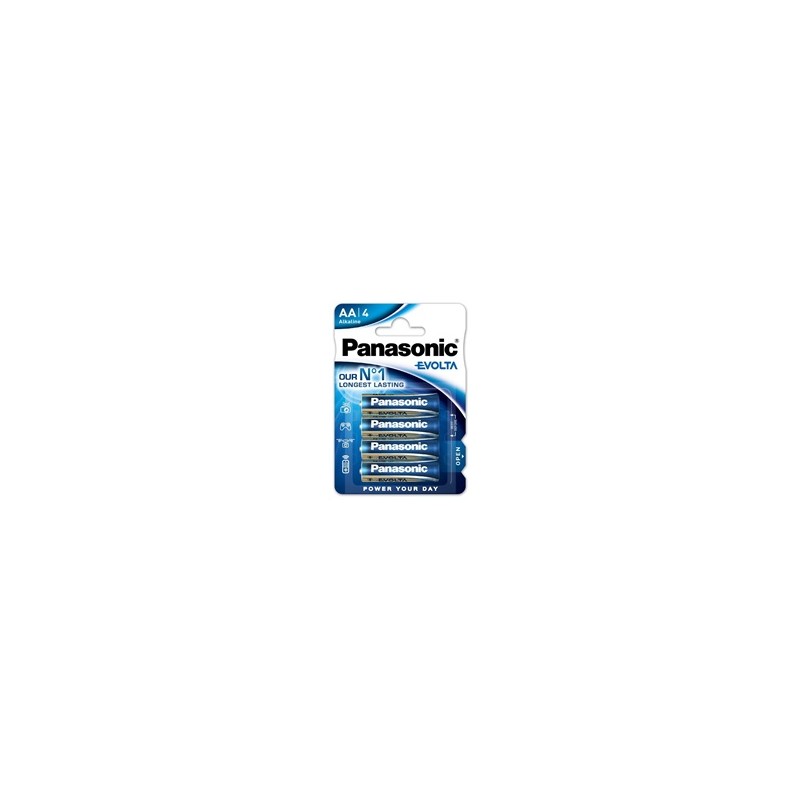 PANASONIC Alkalické baterie EVOLTA Platinum LR6EGE/4BP AA 1,5V (Blistr 4ks)