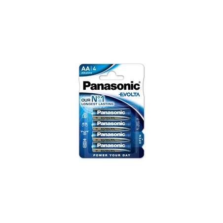PANASONIC Alkalické baterie EVOLTA Platinum LR6EGE/4BP AA 1,5V (Blistr 4ks)