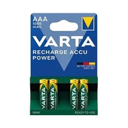 Varta LR03/4BP 1000 mAh Ready to use (Blistr 4ks)