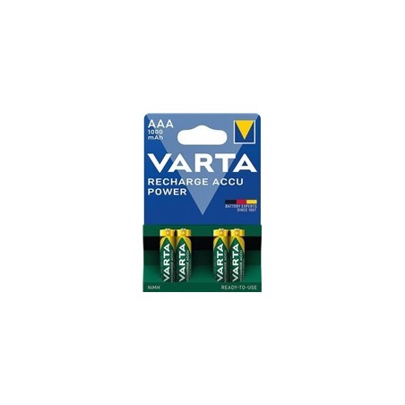 Varta LR03/4BP 1000 mAh Ready to use (Blistr 4ks)