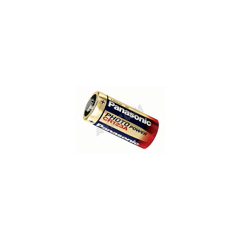 PANASONIC Lithiové - FOTO baterie CR-123AL/1BP 3V (blistr - 1ks)