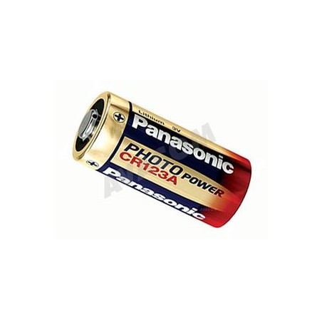 PANASONIC Lithiové - FOTO baterie CR-123AL/1BP 3V (blistr - 1ks)