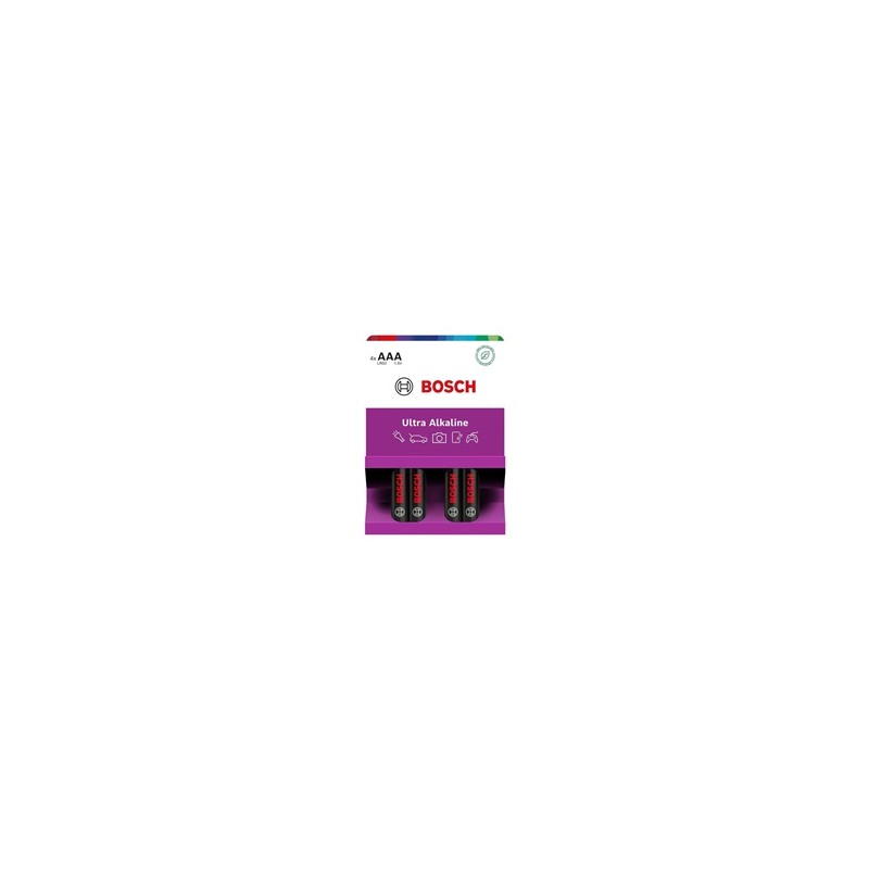 Bosch LR03UA4B/00 Ultra Alkaline (Blistr 4 ks)