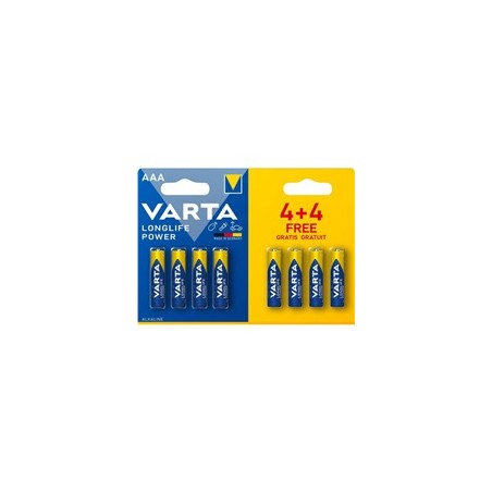Varta LR03/4+4 Longlife POWER 4903