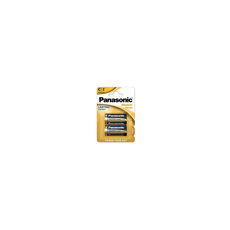 PANASONIC Alkalické baterie Alkaline Power LR14APB/2BP C 1,5V (Blistr 2ks)