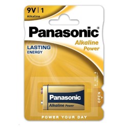 PANASONIC Alkalické baterie Alcaline Power 6LF22APB/1BP 9V (Blistr 1ks)