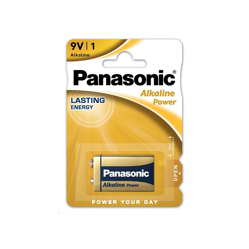 PANASONIC Alkalické baterie Alcaline Power 6LF22APB/1BP 9V (Blistr 1ks)