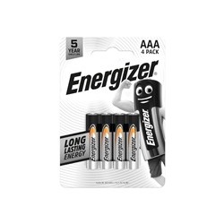 Energizer LR03/4 Everyday AAA 4pack Alkalické