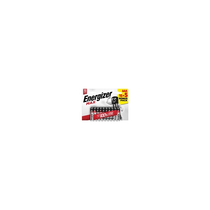 Energizer LR03/20 Max AAA 15+5 zdarma