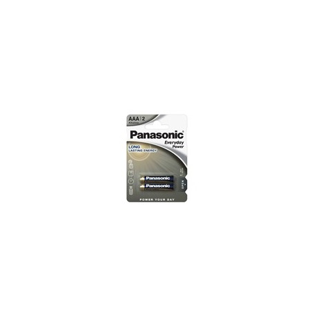 Panasonic Alkalická baterie LR03EPS/2BP Everyday Power (Blistr 2 ks)