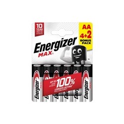 Energizer LR6/6 Max AA 6 pack