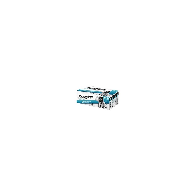 Energizer 6LR61/20 Industrial 9V 20pack