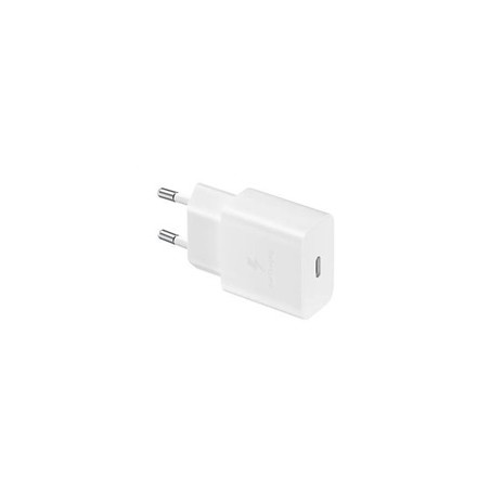 Samsung cestovní nabíječka EP-T1510EWE, PD, 15W, USB-C, bílá (bulk)