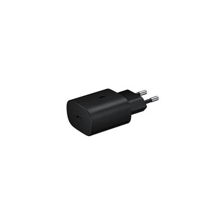 Samsung USB-C 25W Cestovní nabíječka Black (OOB Bulk)