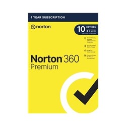 NORTON 360 PREMIUM 75GB +VPN 1 uživatel pro 10 zařízení na 1 rok ESD