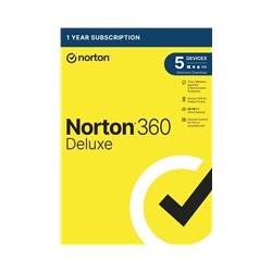 NORTON 360 DELUXE 50GB +VPN 1 uživatel pro 5 zařízení na 1 rok - ESD