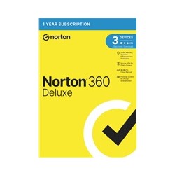 NORTON 360 DELUXE 25GB +VPN 1 uživatel pro 3 zařízení na 1 rok ESD