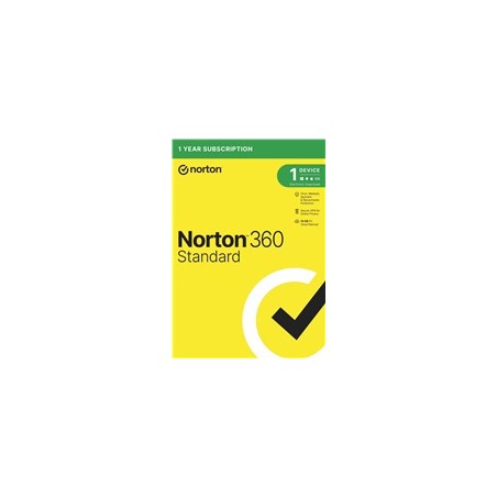 NORTON 360 STANDARD 10GB + VPN 1 uživatel pro 1 zařízení na 1 rok ESD