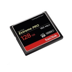 SanDisk Compact Flash 128GB Extreme Pro (160MB/s) VPG 65, UDMA 7
