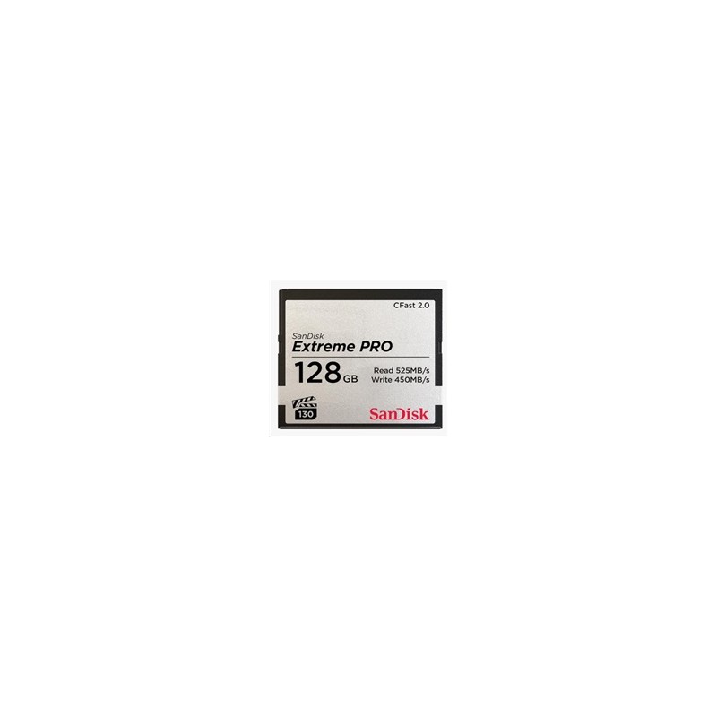 SanDisk CFAST 2.0 128GB Extreme Pro (525 MB/s VPG130)