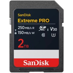 SanDisk SDXC karta 2TB Extreme PRO (250 MB/s Class 10, UHS-I U3 V30)