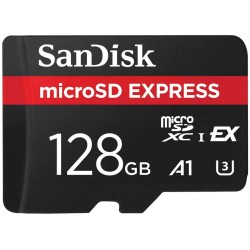 SanDisk micro SDXC karta 128GB Express (880/480 MB/s, A1, UHS-I, U3)