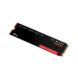 WD BLACK SSD NVMe 8TB PCIe SN850X Powered by SanDisk, Gen4, (R:7200, W:6600MB/s)