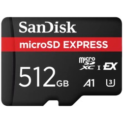 SanDisk micro SDXC karta 512GB Express (880/650 MB/s, A1, UHS-I, U3)