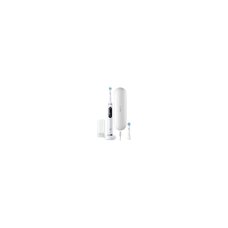 Oral-B iO Series 9N elektrický zubní kartáček, časovač, tlakový senzor, 7 programů, AI, mobilní aplikace, bílá