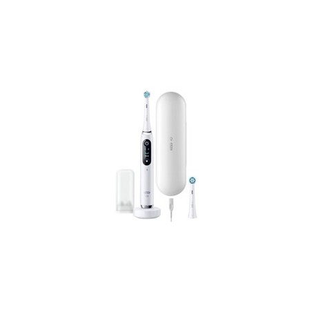 Oral-B iO Series 9N elektrický zubní kartáček, časovač, tlakový senzor, 7 programů, AI, mobilní aplikace, bílá