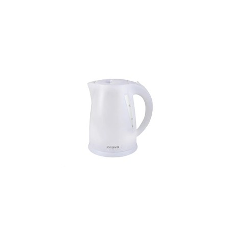 Orava VK-3117 W varná konvice 2000 W, 1.7 l, automatické vypnutí, bílá