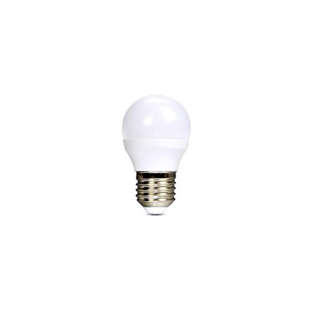 Solight LED žárovka, miniglobe, 6W, E27, 3000K, 510lm