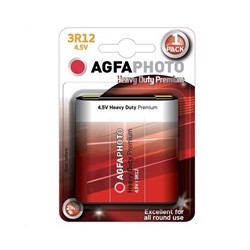 AgfaPhoto zinková baterie 4,5V, blistr 1ks
