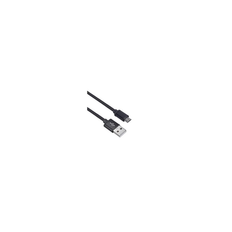 Solight USB kabel, USB 2.0 A konektor - USB B micro konektor, blistr, 1m