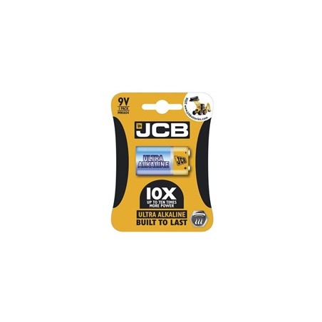 JCB OXI ULTRA alkalická baterie 6LR61/9V, blistr 1 ks