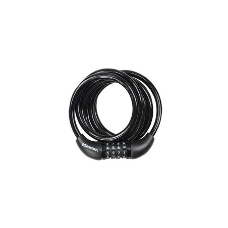 Master Lock Spirálový kombinační zámek na kolo 8221EURDPRO - 1,8m