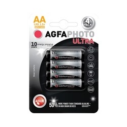 AgfaPhoto Ultra alkalická baterie LR06/AA, 4ks