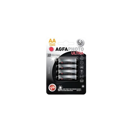 AgfaPhoto Ultra alkalická baterie LR06/AA, 4ks