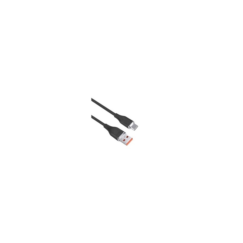Solight USB-C kabel, USB 2.0 A konektor - USB-C 3.1 konektor, silikon, 2m