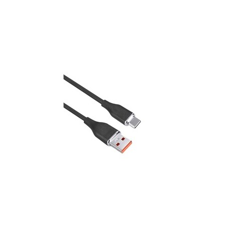 Solight USB-C kabel, USB 2.0 A konektor - USB-C 3.1 konektor, silikon, 2m